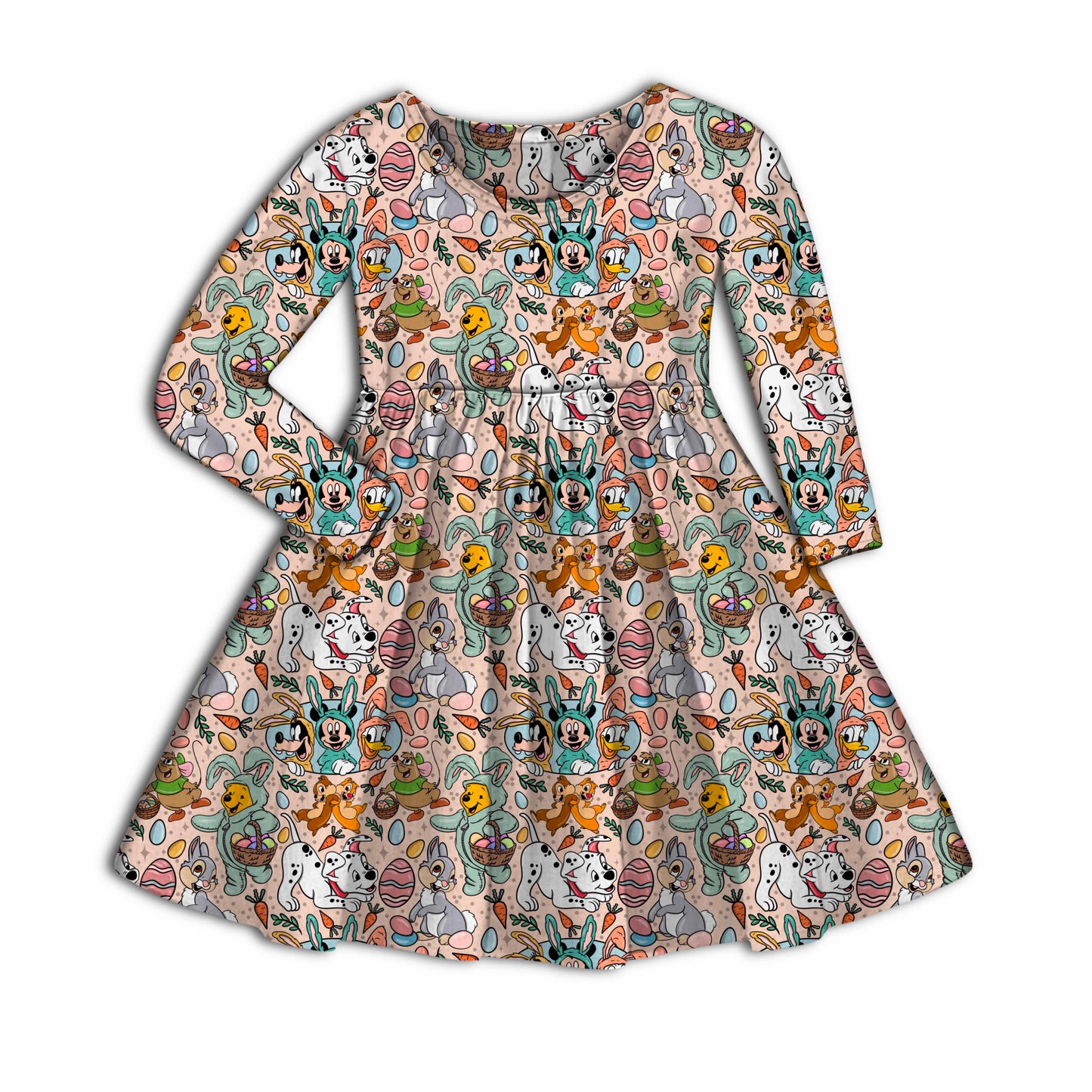 *Preorder* Hoppily Ever After Twirl Dress