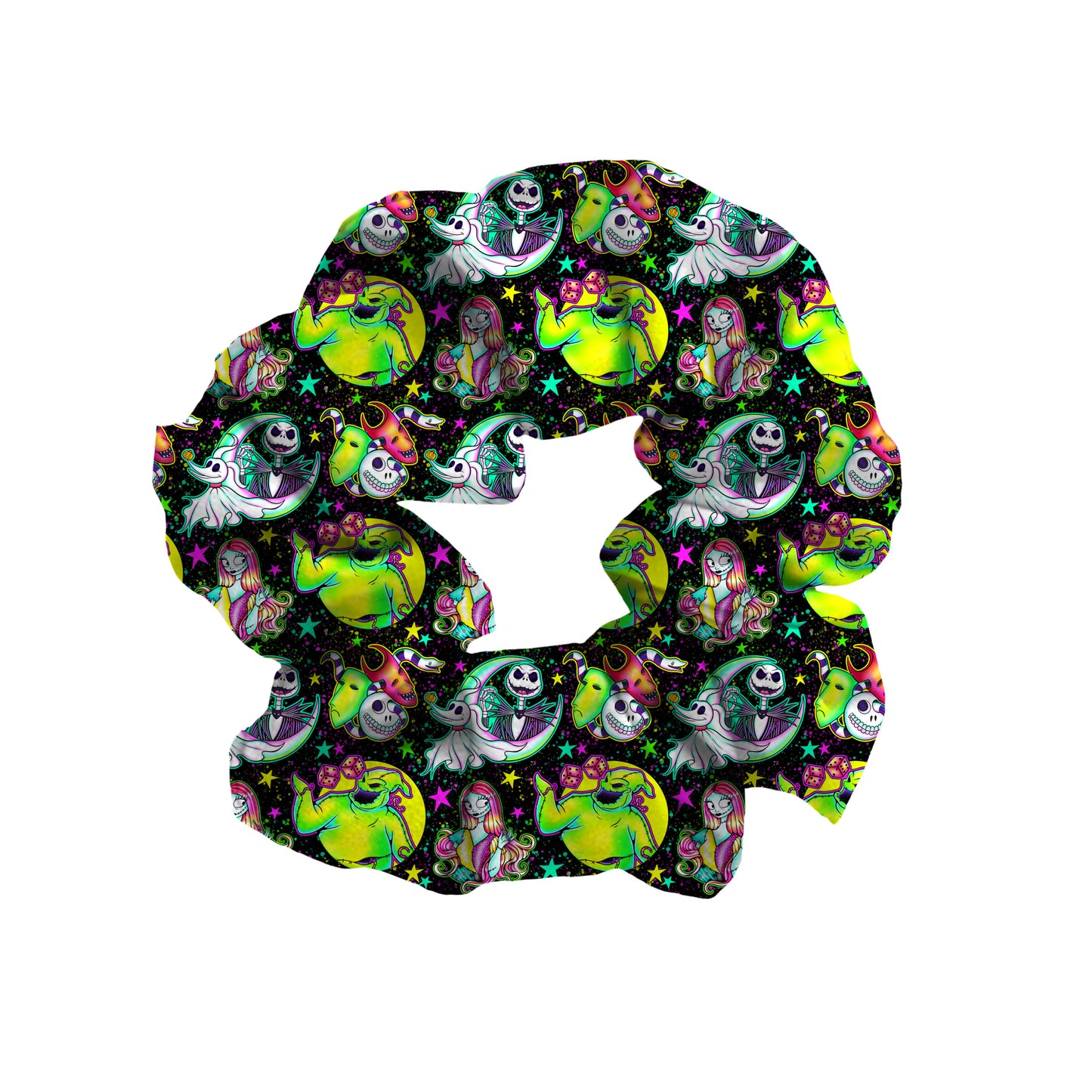 Neon Nightmare Scrunchies