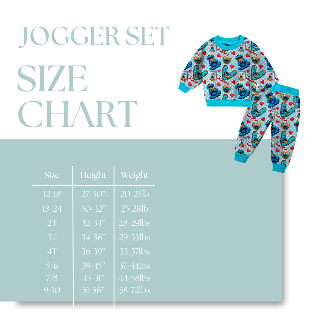 *Preorder* Toy Box Easter Bash Children's Jogger Set (Bamboo blend)