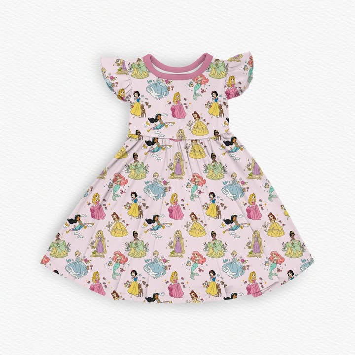 *Preorder* Princess Petals Twirl Dress