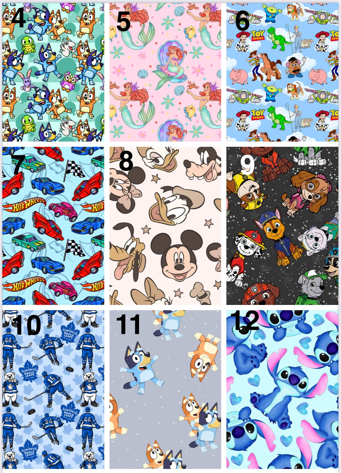 *Preorder* Custom Print Fitted Sheet and Pillowcase