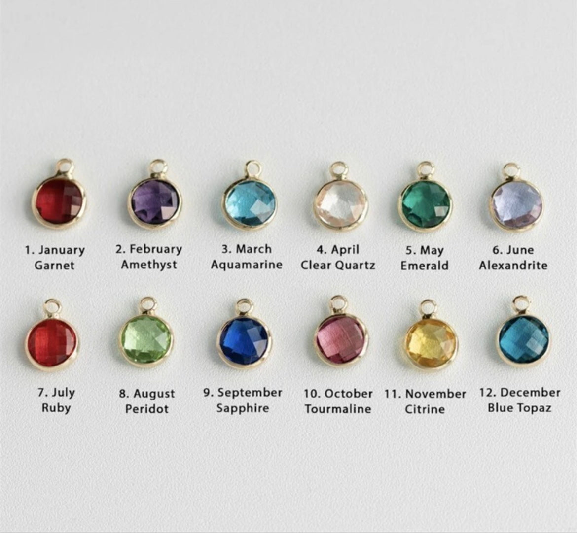 *Preorder* Personalized Name and Birthstone Necklace