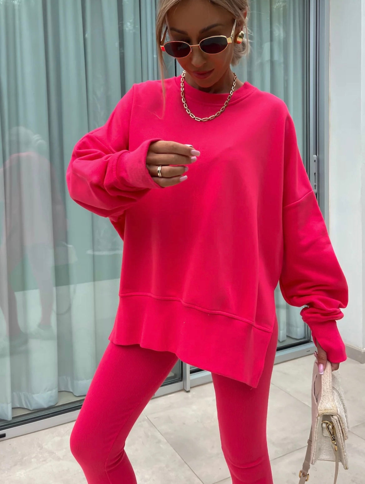 *preorder* Women's Crewneck and Tights Set (9 colours to choose)