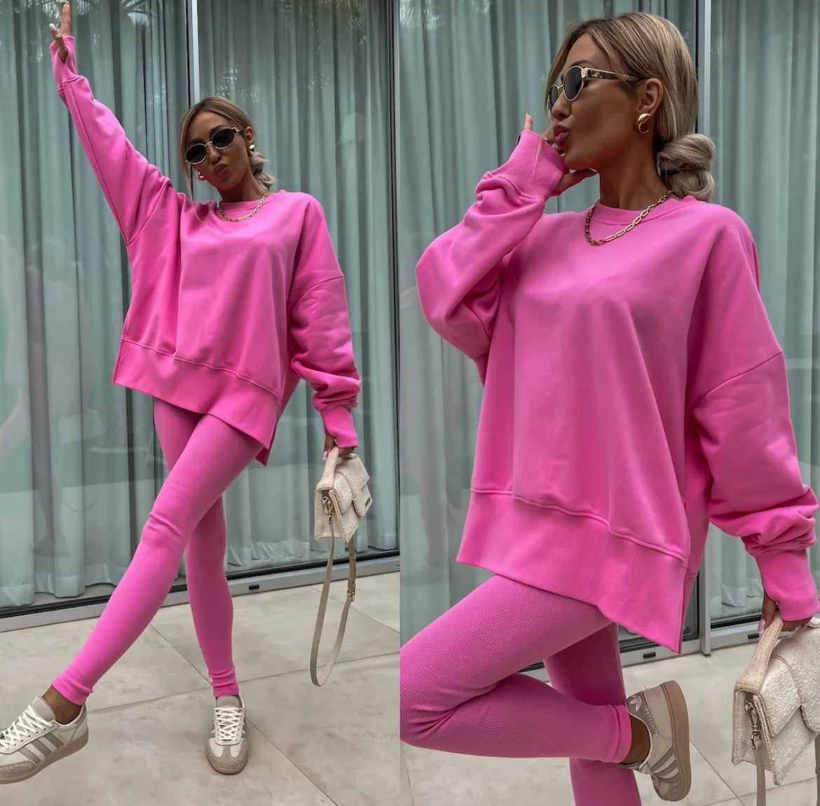 *preorder* Women's Crewneck and Tights Set (9 colours to choose)