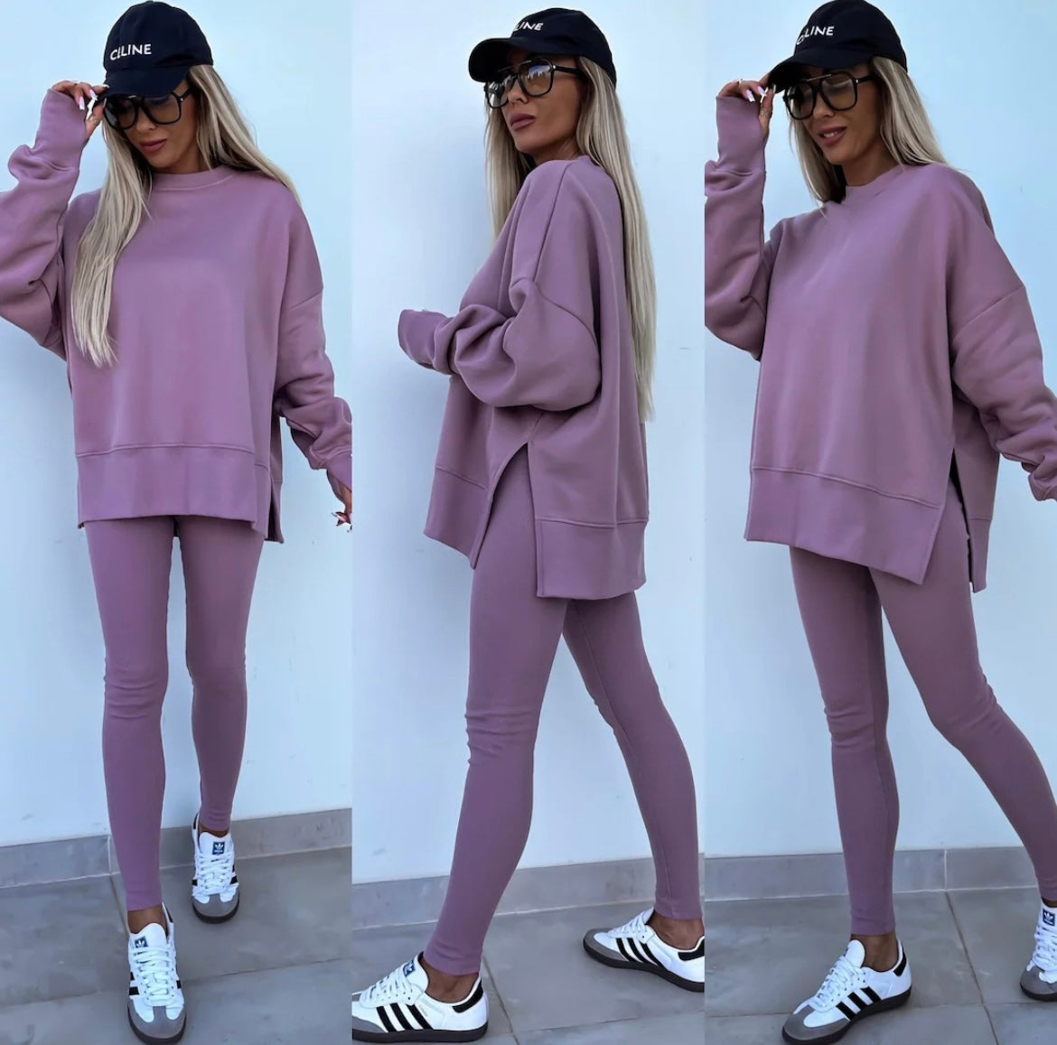 *preorder* Women's Crewneck and Tights Set (9 colours to choose)