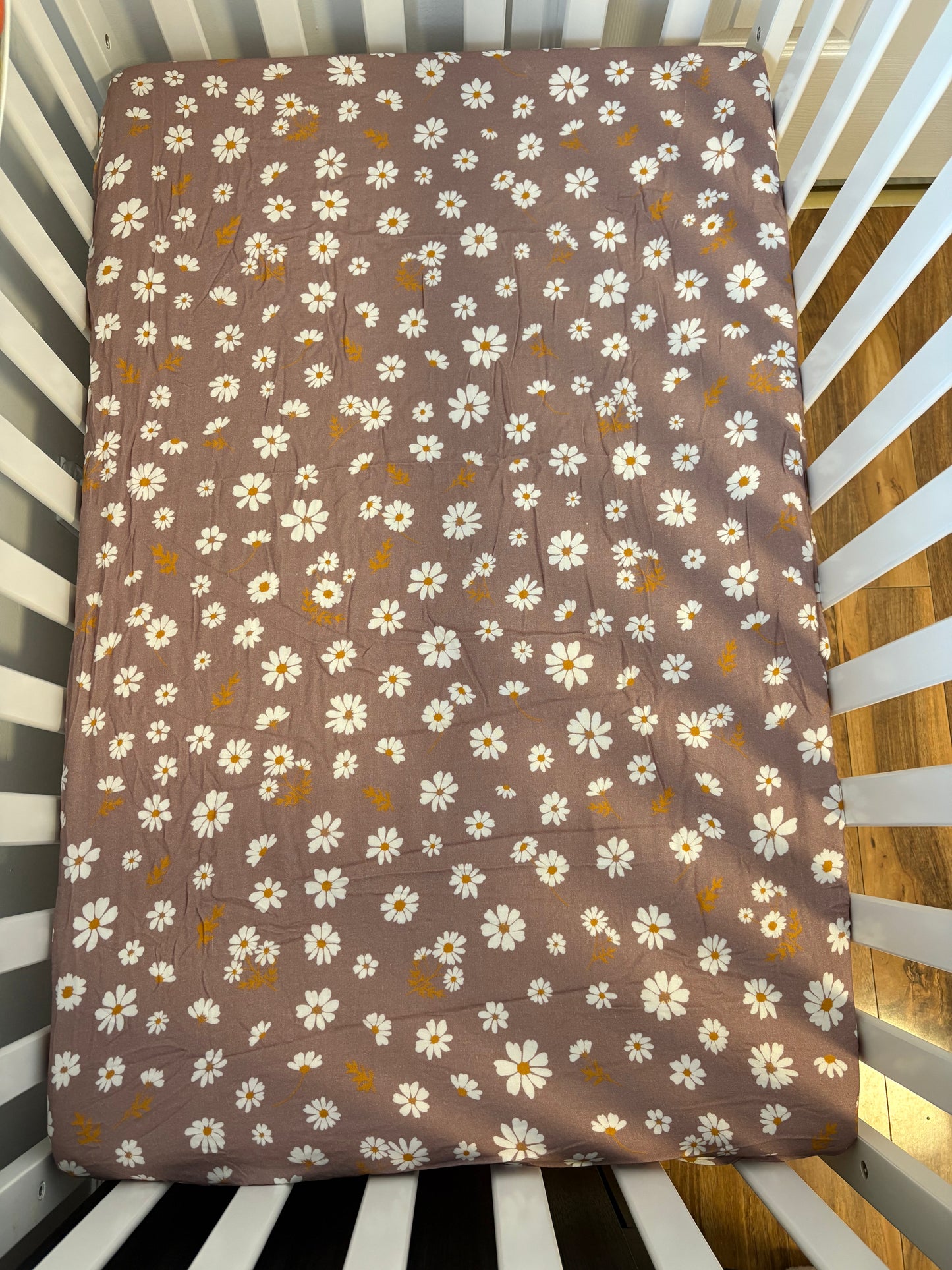 Daisy Fitted Crib Sheets