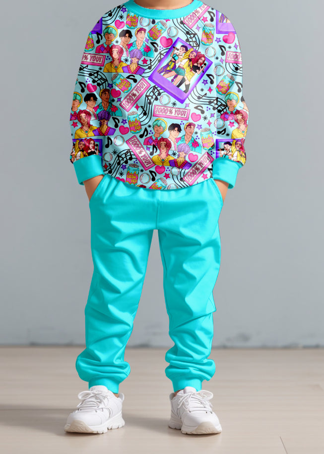 *Preorder* K-Town Beats Children's Jogger Set (Bamboo blend)