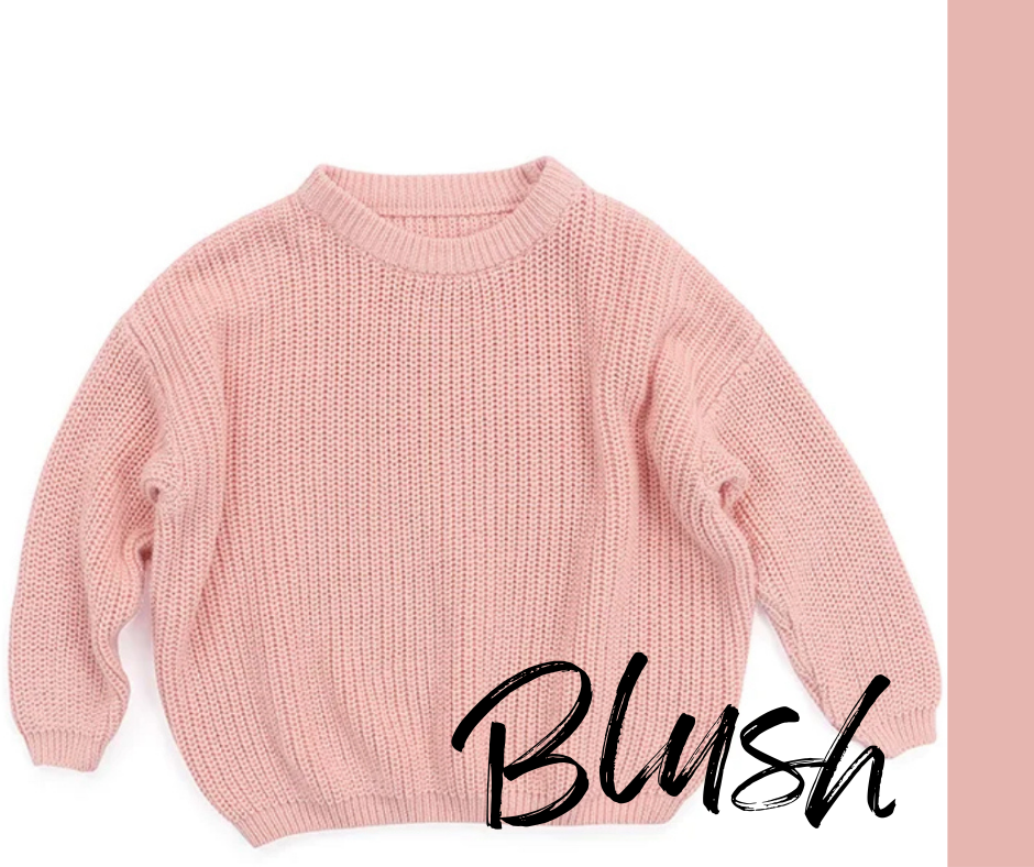 Baby Sweater Preorder 13 Different Colours to Choose from