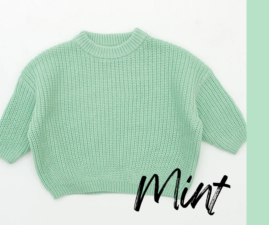 Baby Sweater Preorder 13 Different Colours to Choose from
