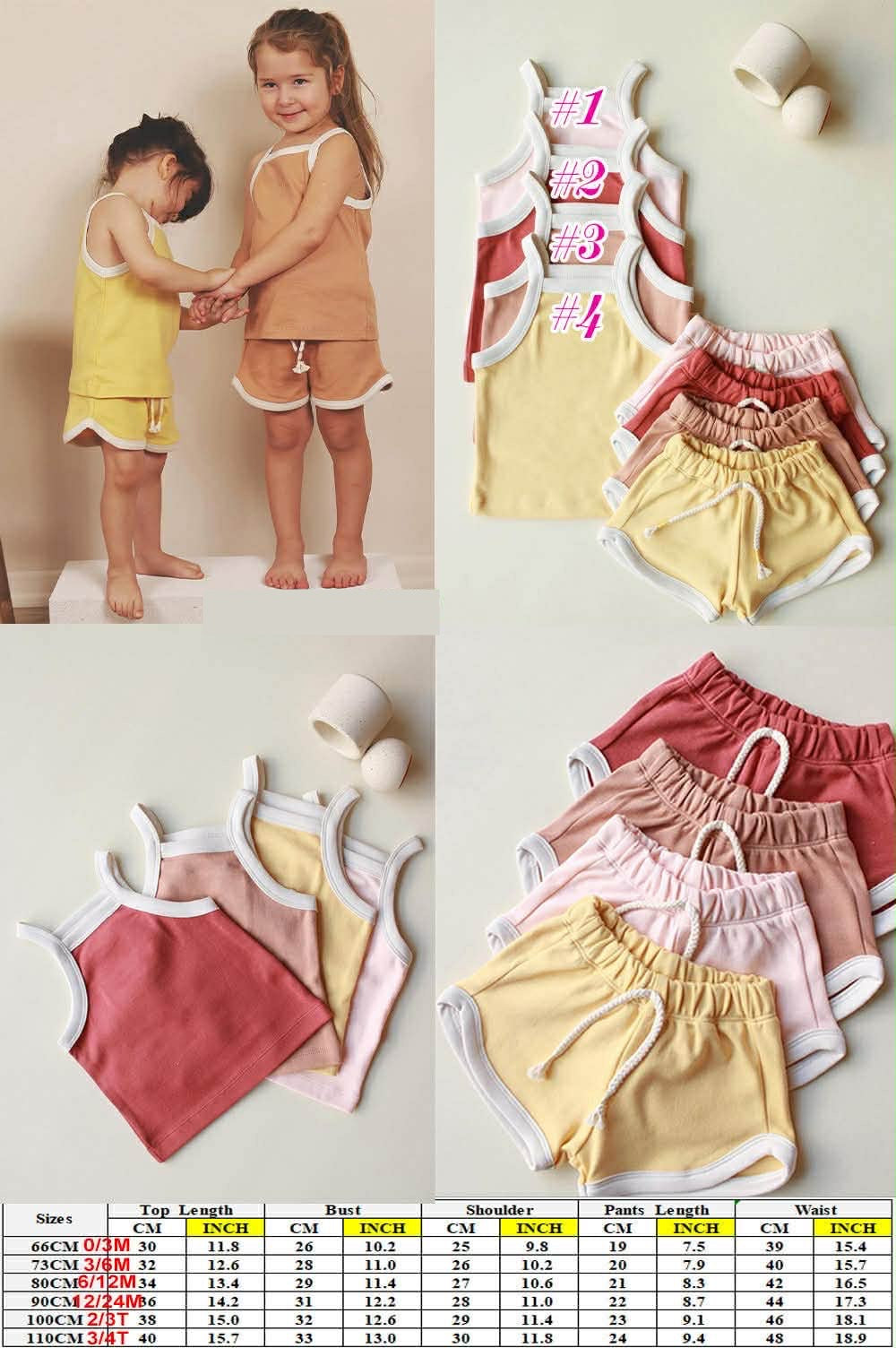 *Preorder* Kid's Track Tank and Shorts