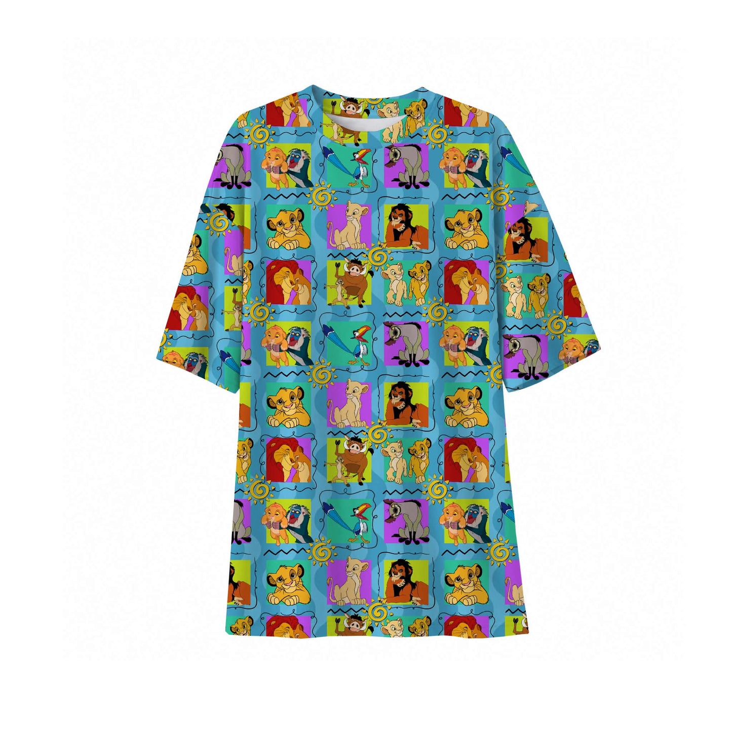 Circle of Life Relaxed Women’s Oversized Tee (Blend)