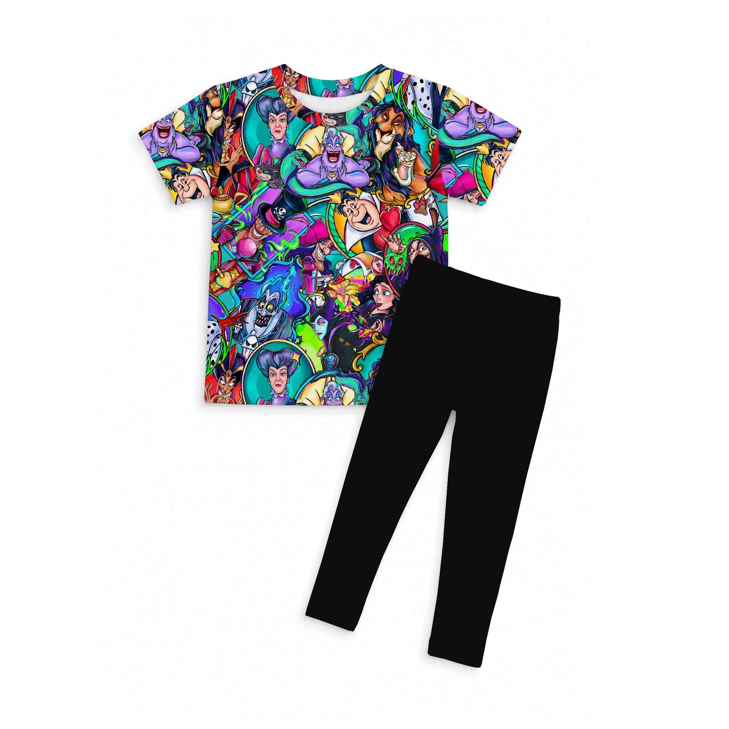 Villains After Dark Tee & Legging Set