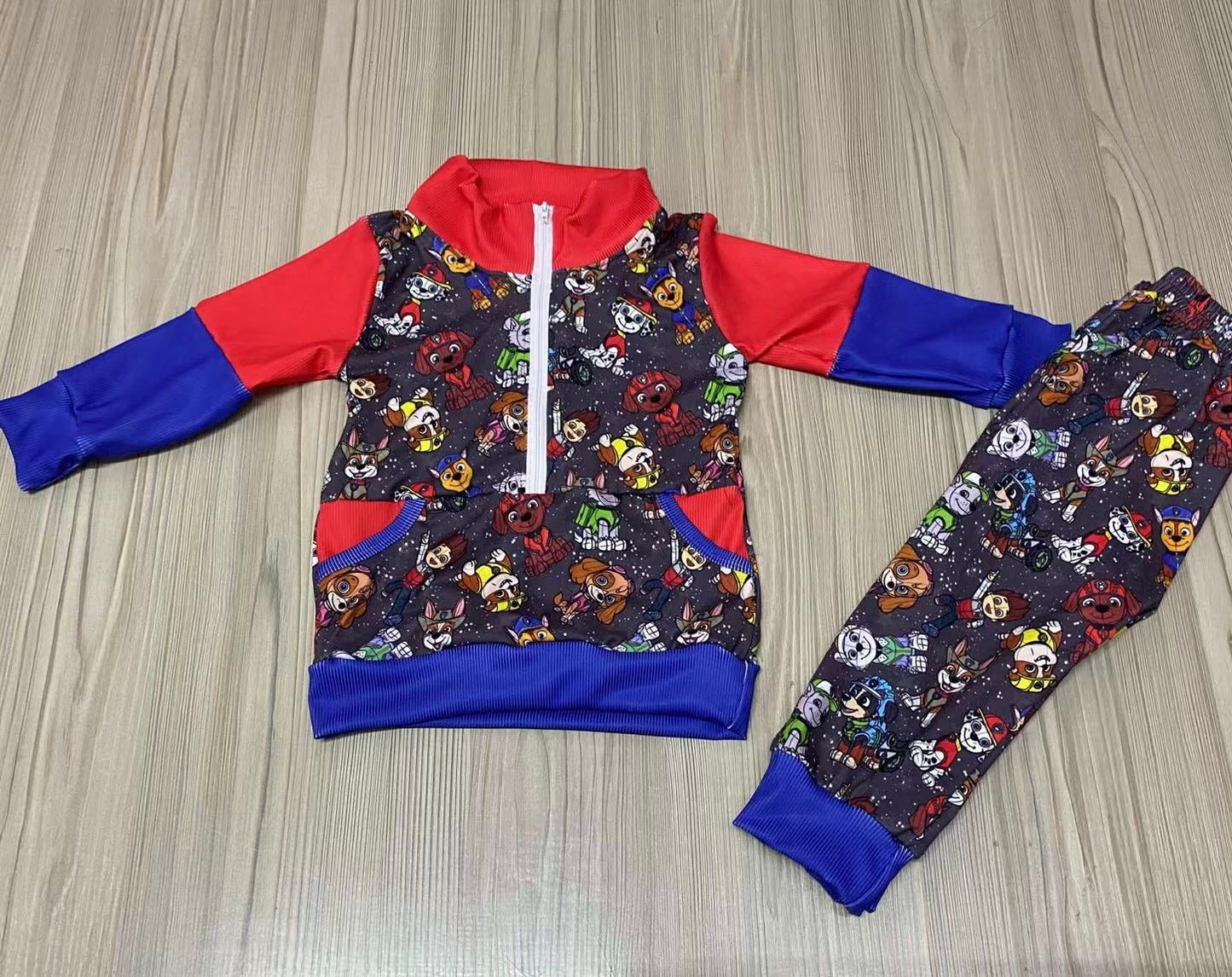 Awesome Pals Quarter-Zip Jogger Set