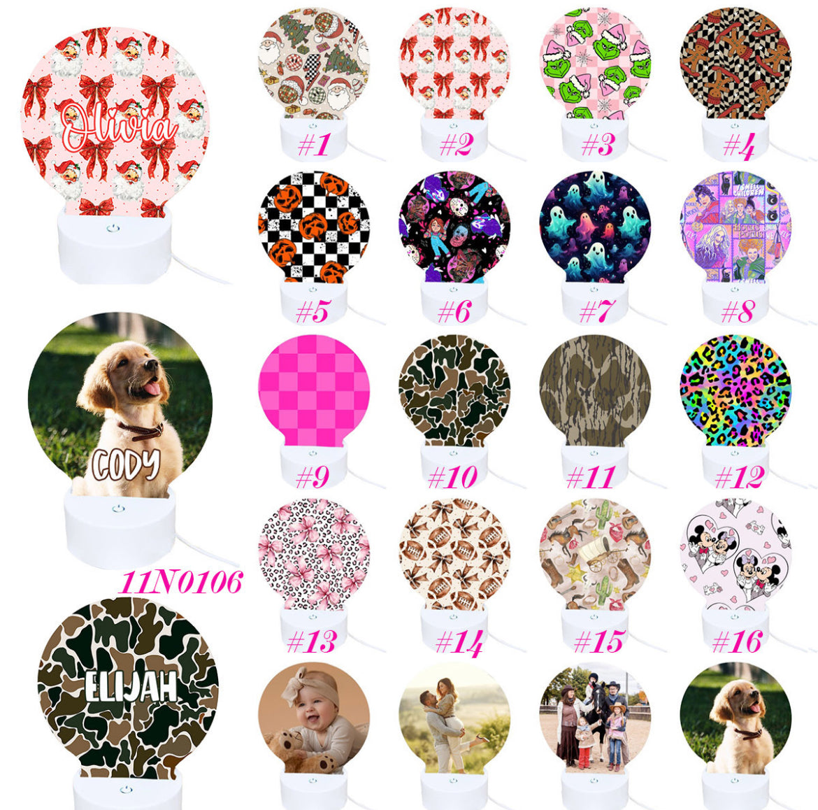 *Preorder* Customize Night Light
