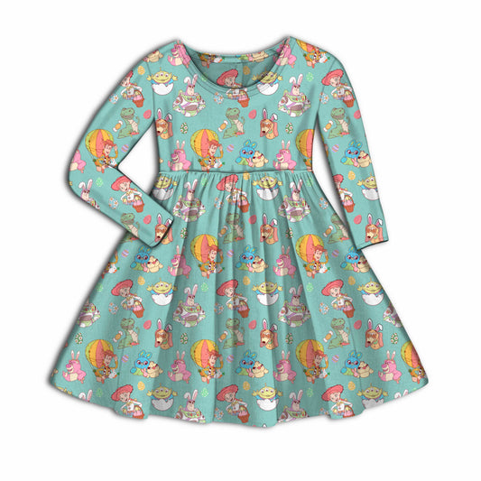 *Preorder* Toy Box Easter Bash Twirl Dress