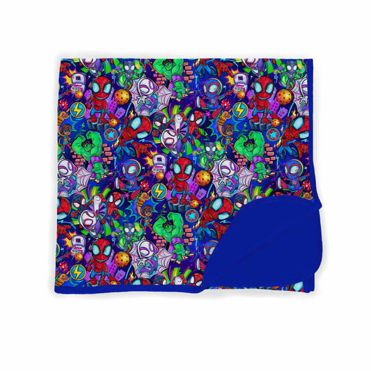 *Preorder* Spider Squad Triple Layer Bamboo Blanket