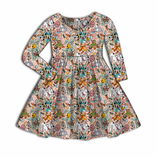 *Preorder* Hoppily Ever After Twirl Dress