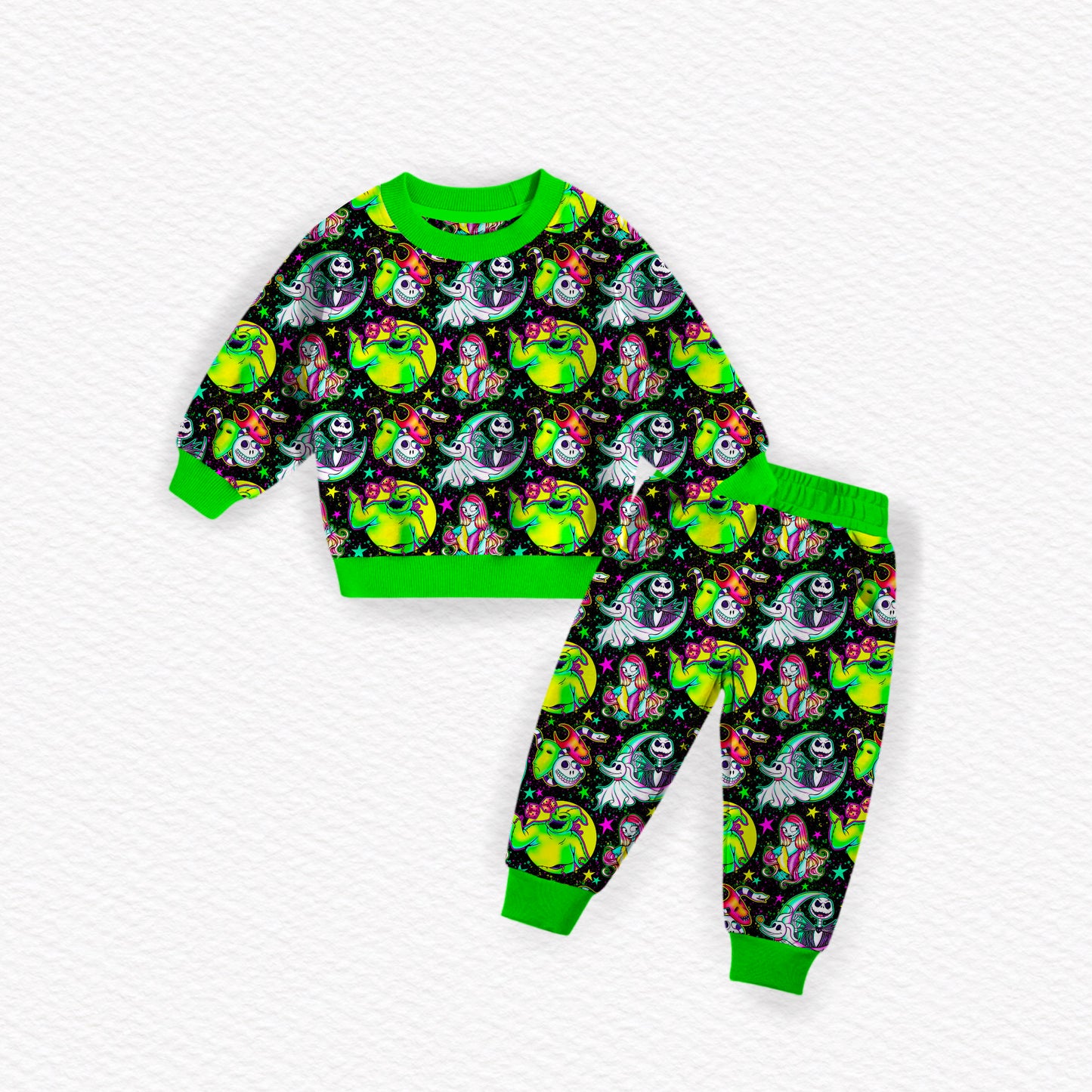 Neon Nightmare Jogger Set (Bamboo blend)