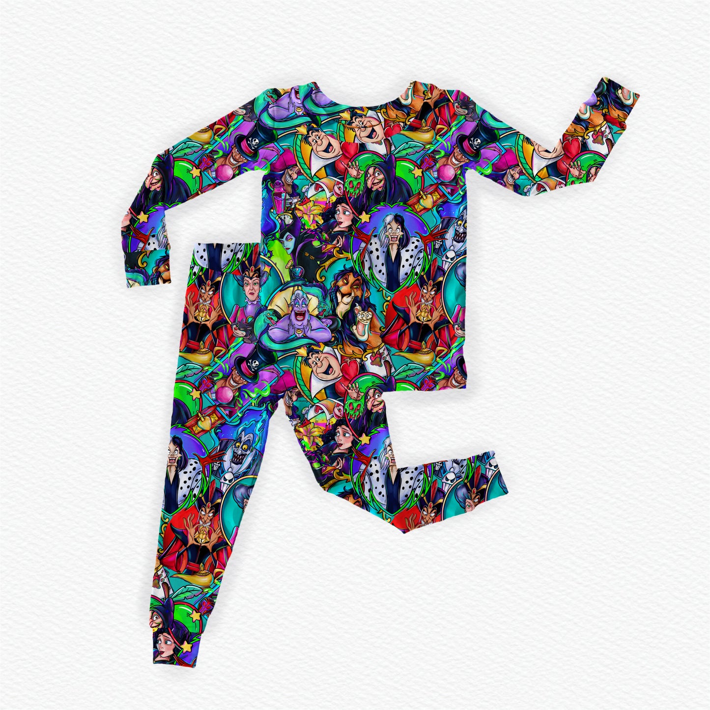 Villains After Dark Two Piece pjs