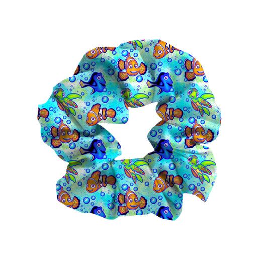 Just Keep Swimming Scrunchies