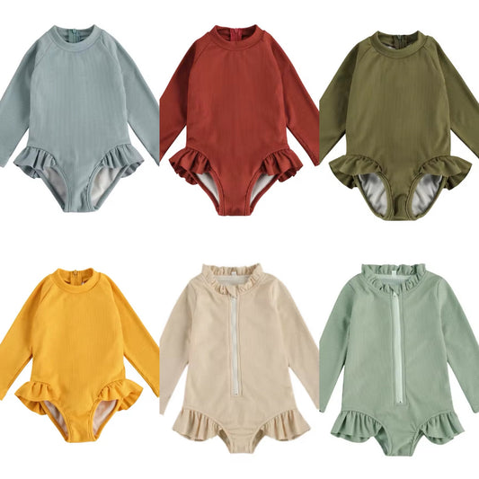 *Preorder* Ribbed Swimsuits