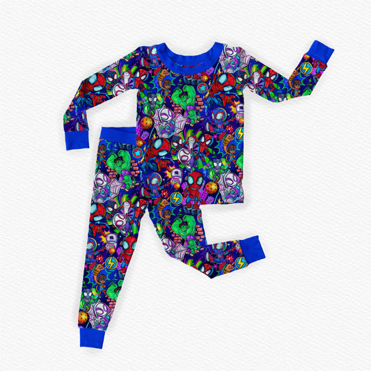 *Preorder* Spider Squad Two Piece pjs