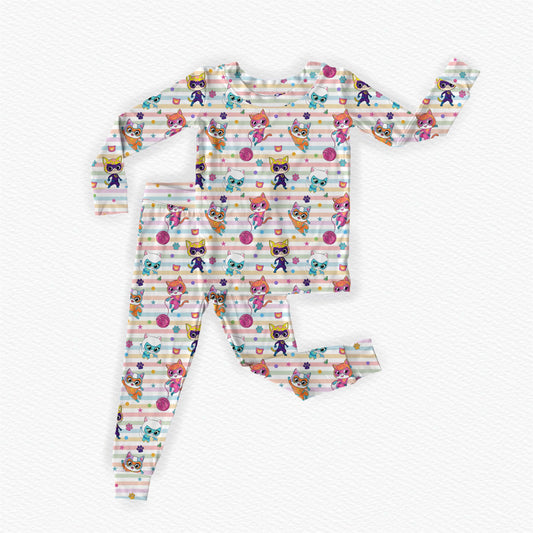 Oak's Super Paws Two Piece Pjs