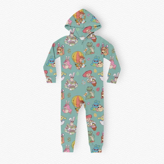 *Preorder* Toy Box Easter Bash Hooded Romper