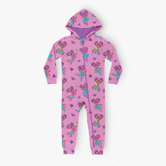Twinkle Toes Hooded Romper
