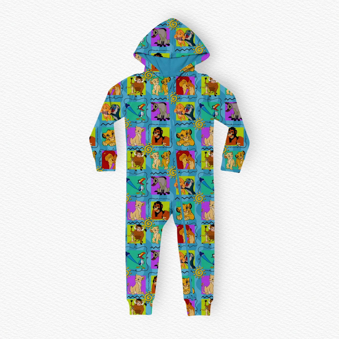 Circle of Life Hooded Romper