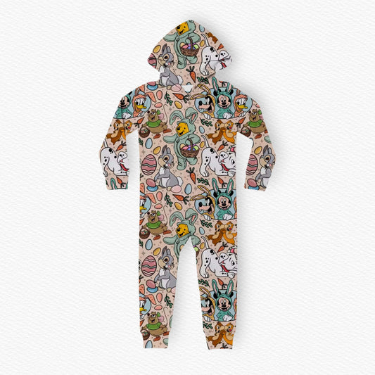 *Preorder* Hoppily Ever After Hooded Romper