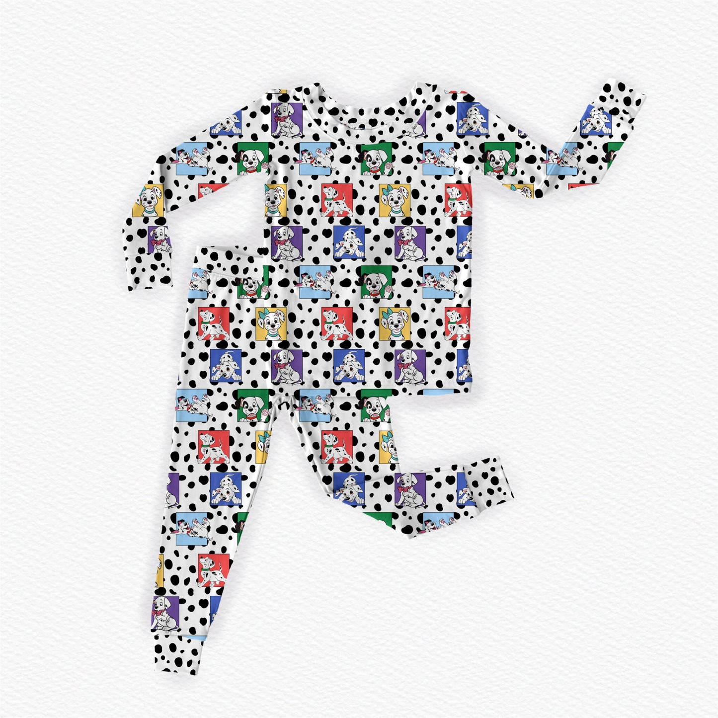 Spots Two Piece Pjs