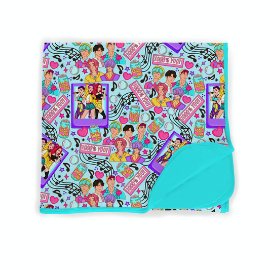 *Preorder* K-Town Beats Snuggly Soft Blankie