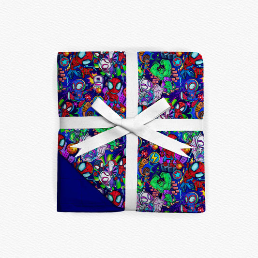 *Preorder* Spider Squad Quilted Bamboo Blanket