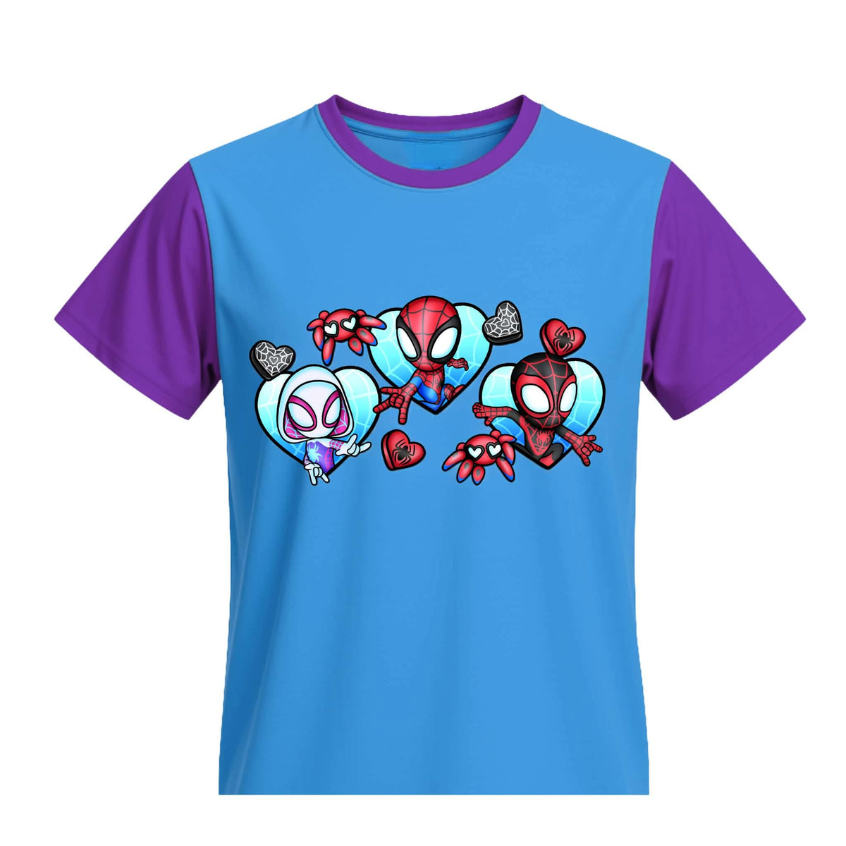 Stuck On You Kids relax fit T-shirt (Purple)