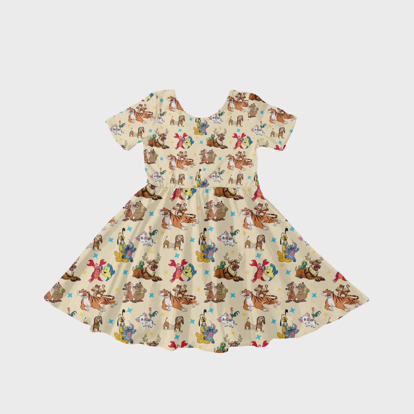 Side Kick Twirl Dress