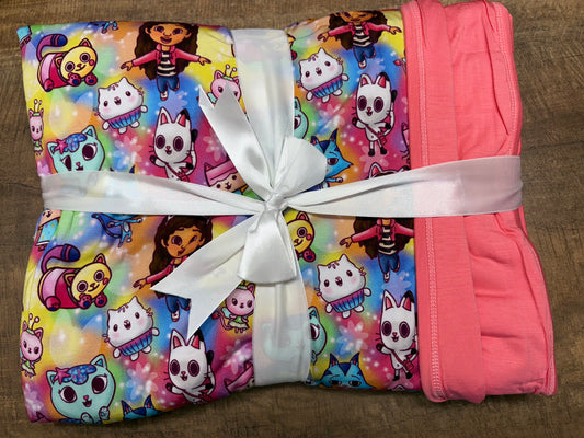 Dollhouse Dreams🏡🌈 Snuggle Bamboo Blankie
