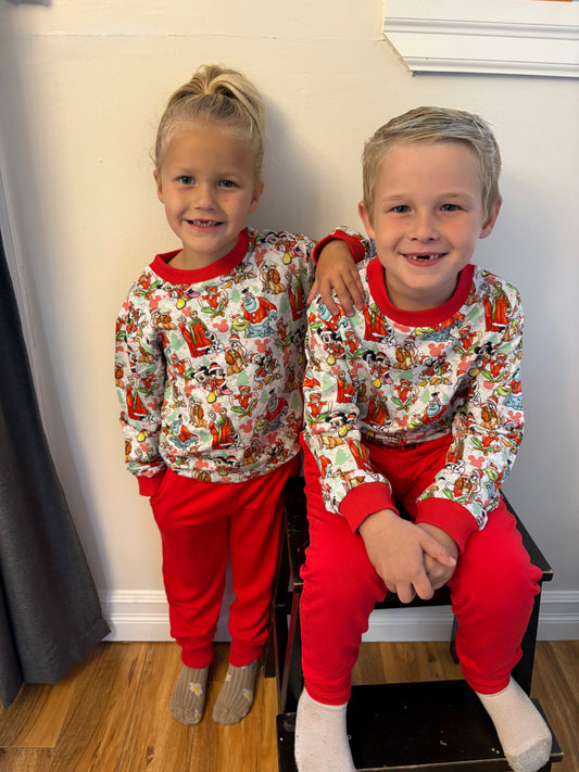 Magical Christmas Children's Jogger Set (Bamboo blend)