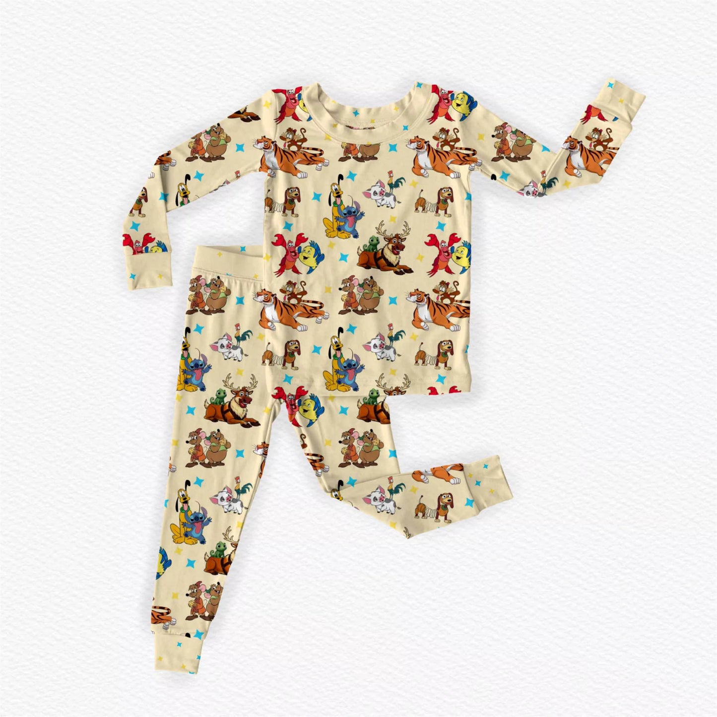 Side Kicks Two Piece pjs