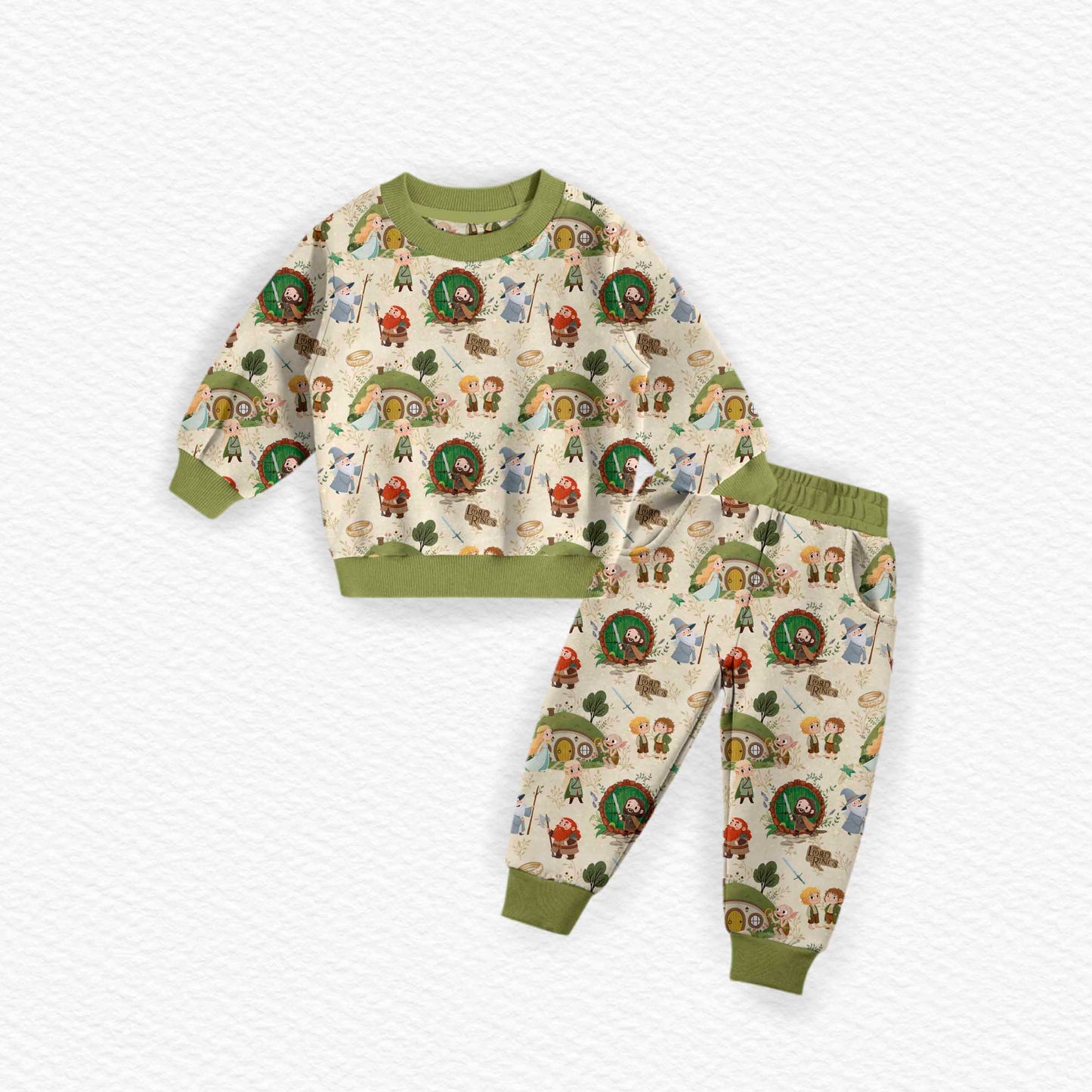Mossy Hollow Jogger Set (Bamboo blend)
