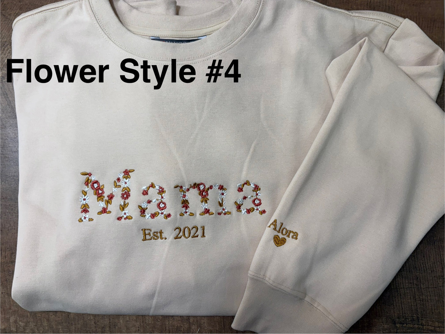 *Preorder* Mama, Grandma, Auntie Etc. Embroidered Sweater