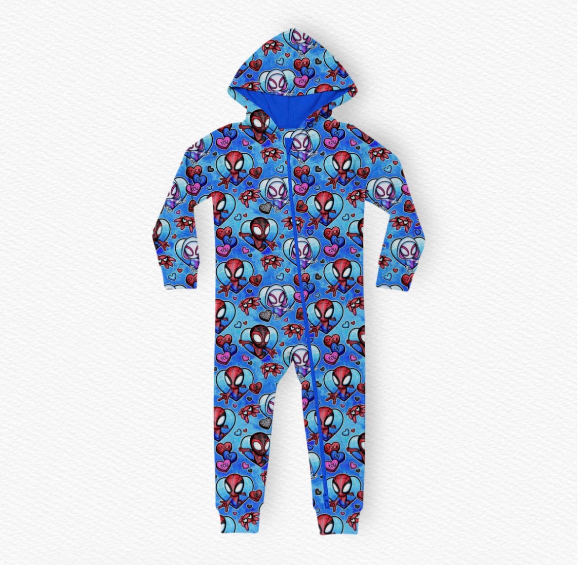 Stuck On You Hooded Romper