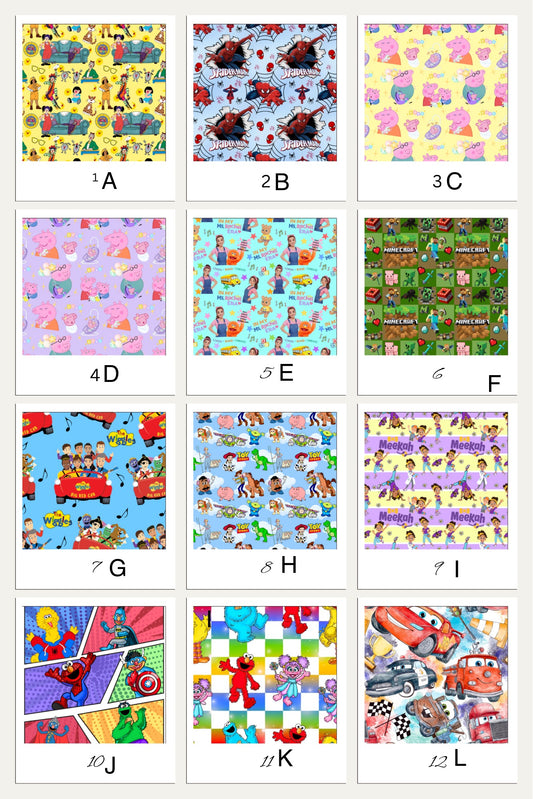 *Preorder* Custom Blankets  Fun Prints