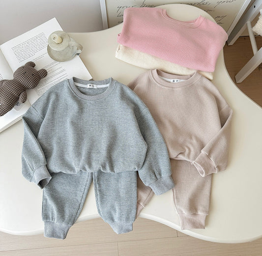 *Preorder* Waffle Cotton Sweat Siuts
