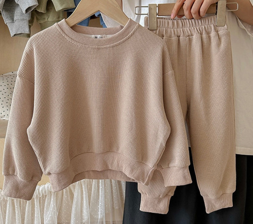 *Preorder* Waffle Cotton Sweat Siuts