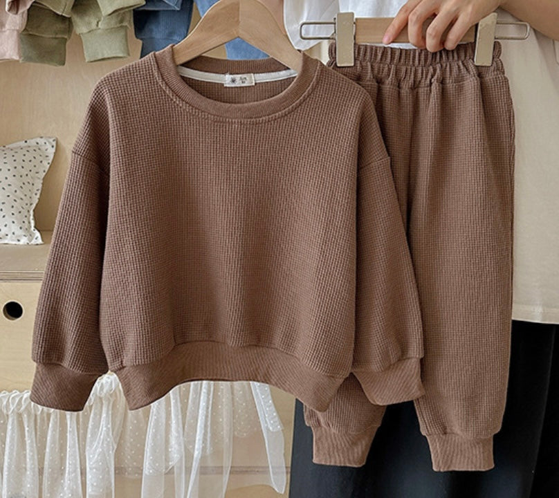 *Preorder* Waffle Cotton Sweat Siuts
