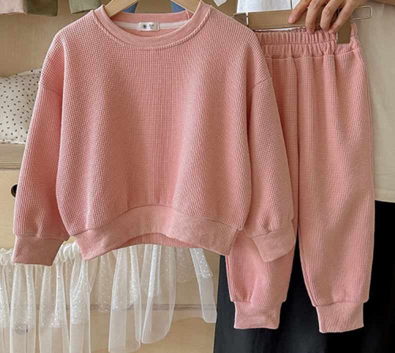 *Preorder* Waffle Cotton Sweat Siuts