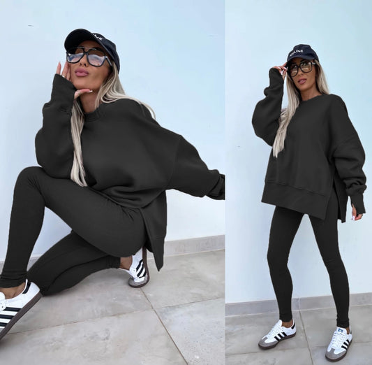 *preorder* Women's Crewneck and Tights Set (9 colours to choose)