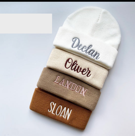 *Preorder* Custom Embroiderd Hats