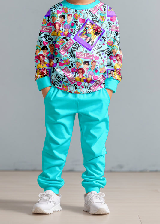 *Preorder* K-Town Beats Children's Jogger Set (Bamboo blend)